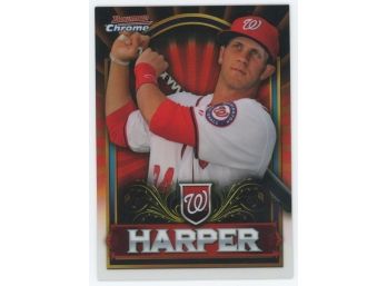 2011 Bowman Chrome Exclusive Bryce Harper Rookie Refractor