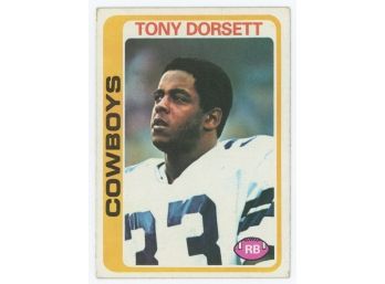 1978 Topps Tony Dorsett Rookie Card