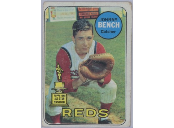 1969 Topps Johnny Bench Rookie Cup