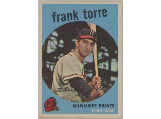 1959 Topps Frank Torre