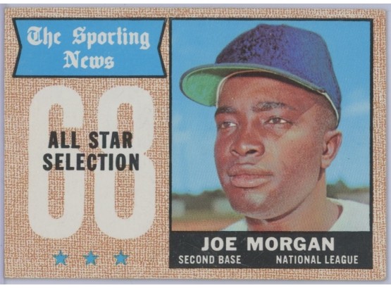 1968 Topps Joe Morgan All Star