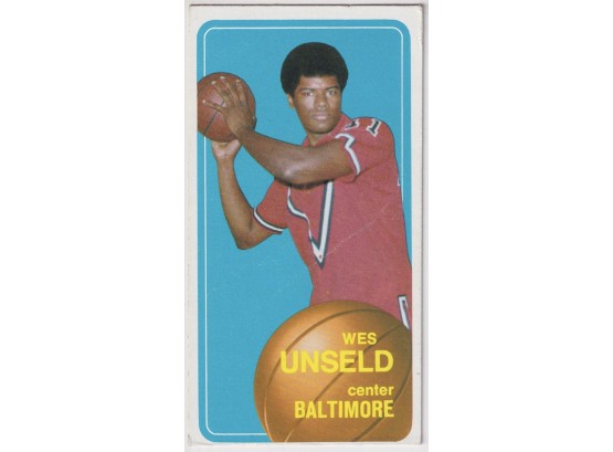 1971 Topps Wes Unseld