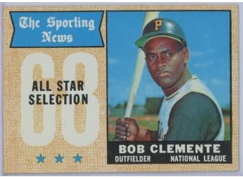 1968 Topps Roberto Clemente All Star