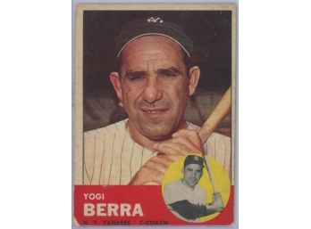 1963 Topps Yogi Berra