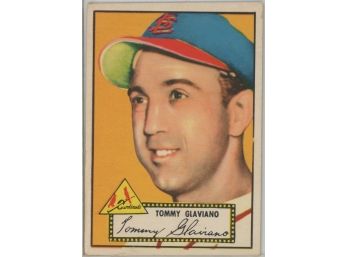 1952 Topps Tommy Glaviano