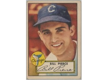 1952 Topps Bill Pierce