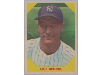 1960 Fleer Lou Gehrig
