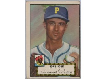 1952 Topps Howie Pollet
