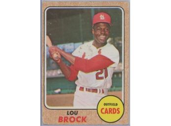 1968 Topps Lou Brock