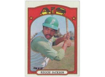 1972 Topps Reggie Jackson