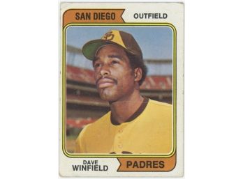 1974 Topps Dave Winfield