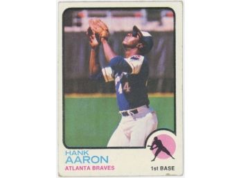 1973 Topps Hank Aaron