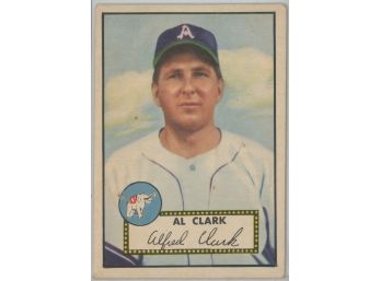 1952 Topps Al Clark