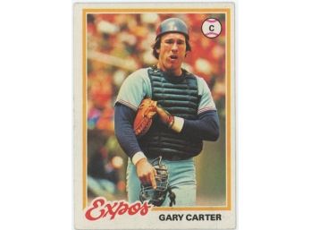 1978 Topps Gary Carter