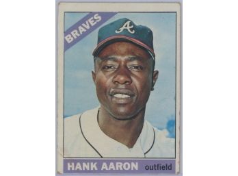 1966 Topps Hank Aaron