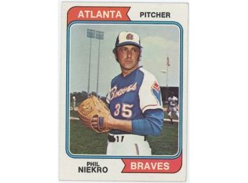 1974 Topps Phil Niekro