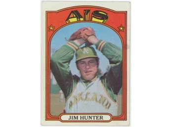 1972 Topps Jim 'Catfish' Hunter