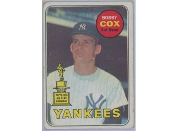 1969 Topps Bobby Cox Rookie Cup