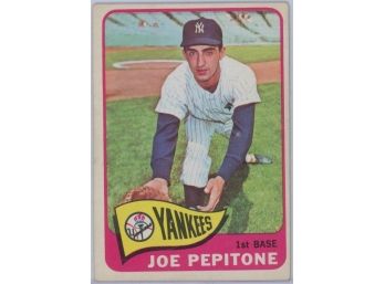 1965 Topps Joe Pepitone