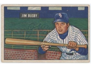 1951 Bowman Jim Busby