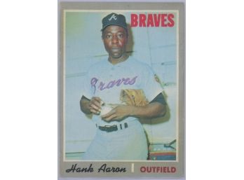 1970 Topps Hank Aaron High Number #500