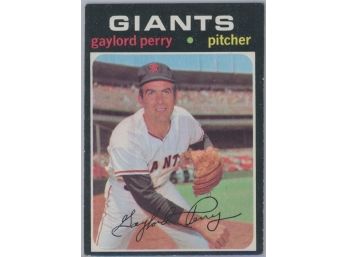 1971 Topps Gaylord Perry