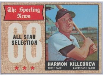 1968 Topps Harmon Killebrew All Star