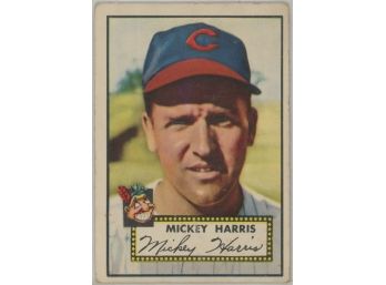 1952 Topps Mickey Harris