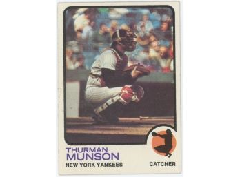 1973 Topps Thurman Munson