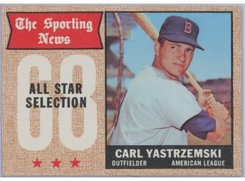 1968 Topps Carl Yastrzemski All Star