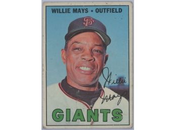 1967 Topps Willie Mays