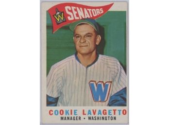 1960 Topps Cookie Lavagetto