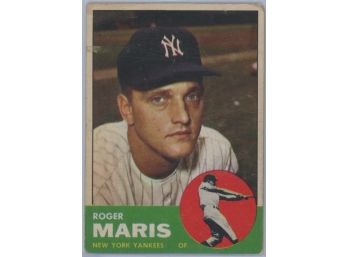 1963 Topps Roger Maris