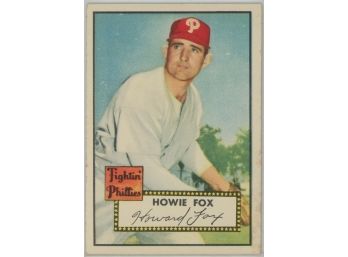 1952 Topps Howie Fox
