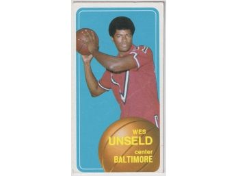 1971 Topps Wes Unseld