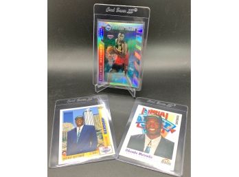 Dikembe Mutombo Rookie And Refractor Lot