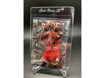 1995 Fleer Metal 'Nuts And Bolts' Michael Jordan