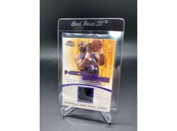 2001 Fleer Force Inside The Game Karl Malone Game Used Relic Serial Numbered Out Of 399