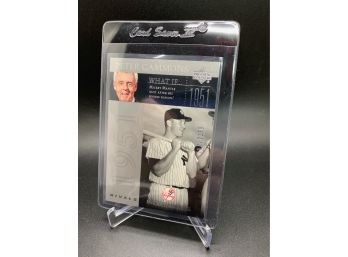 2004 What If Mickey Mantle Serial Numbered Out Of 2150