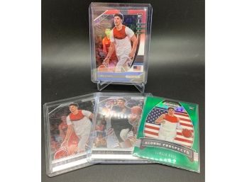 2020 Prizm Draft LaMelo Ball Rookie Lot With Red White And Blue Prizm