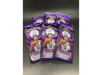 Lot Of (6) 2019 Illusions Basketball Hanger Packs