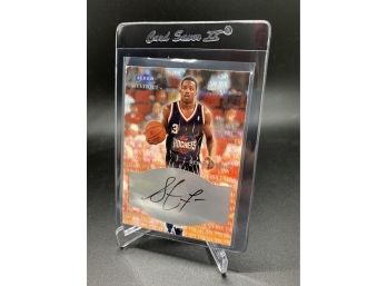 2000 Fleer Mystique Steve Francis Fresh Ink Autograph