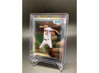 2010 Bowman Chrome Stephen Strasburg Rookie Card