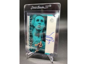 1999 Upper Deck SP Sign Of The Times Mike Bibby Rookie On Card Autograph