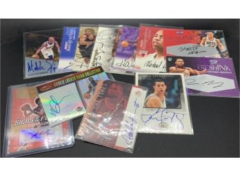 1990s-2000s Basketball Autograph Lot