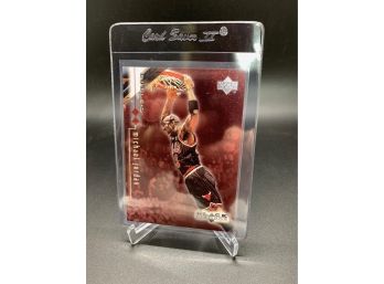 1999 Upper Deck Black Diamond Double Michael Jordan Serial Numbered Out Of 3000