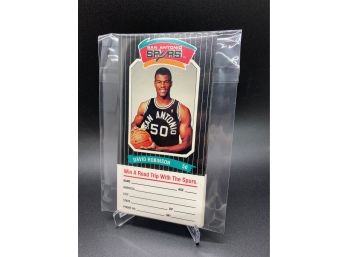 1988 Police San Antonio Spurs Complete Set With David Robinson Rookie Card