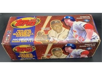 2000 Topps Baseball Complete Factory Set