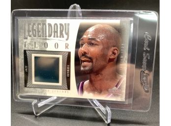 2001 Upper Deck Legendary Floor Karl Malone Gam Used Relic