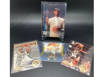 (4) Card 1997 Tim Duncan Rookie Lot